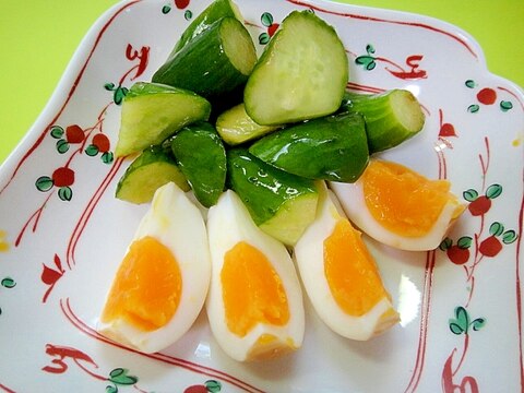 きゅうりとゆで卵の麺つゆ漬け レシピ 作り方 By Mint74 楽天レシピ きゅうりとゆで卵の麺つゆ漬け レシピ 作り方 By Mint74 楽天レシピ